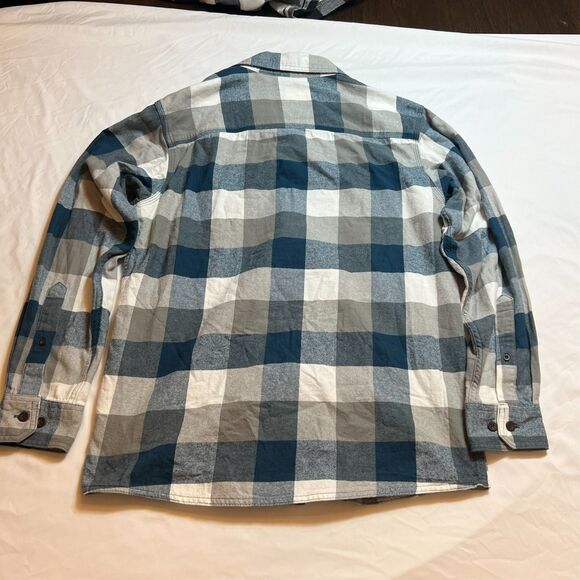 2 RedHead Ranch Men's M Cotton Shirt Plaid Flannel Long Sleeve Button-Up Bundle - Picture 13 of 13